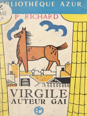 cover image of Virgile, auteur gai
